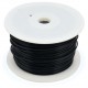 PLA BLACK ON REEL FOR 3D PRINTERS - 2.3 KG