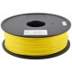 PLA YELLOW ON REEL FOR 3D PRINTERS - 1 KG