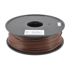 PLA BROWN ON REEL FOR 3D PRINTERS - 1 KG- 1,75 mm