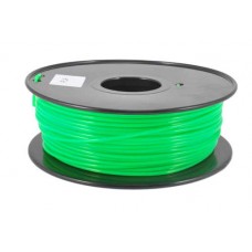 PLA FLUO GREEN ON REEL FOR 3D PRINTERS - 1 KG