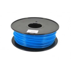 PLA BLUE Glow in the dark -  LUMINESCENT ON REEL FOR 3D PRINTERS - 1 KG