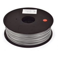 PLA SILVER ON REEL FOR 3D PRINTERS - 1 KG