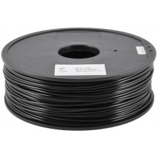 PLA BLACK ON REEL FOR 3D PRINTERS - 1 KG- 1-75 mm