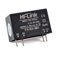 Compact 3.3V DC Power Supply Module, 2W, 100-220VAC Input