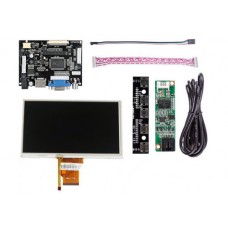 7 inch Raspberry Pi LCD touch screen with HDMI VGA AV