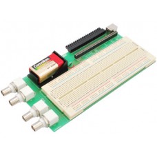 Breadboard for NI myDAQ with 22 educational experiments